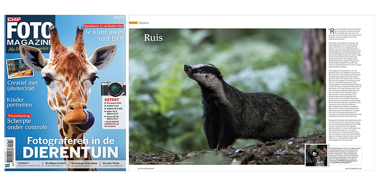Column in uitgave 19 van CHIP FOTO magazine