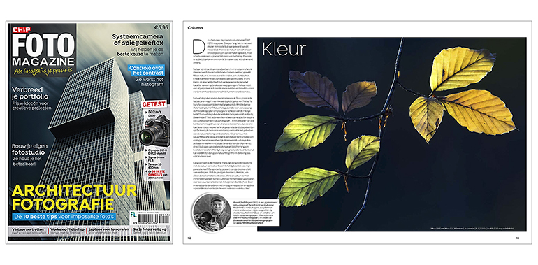 Laatste column in uitgave 25 van CHIP FOTO magazine